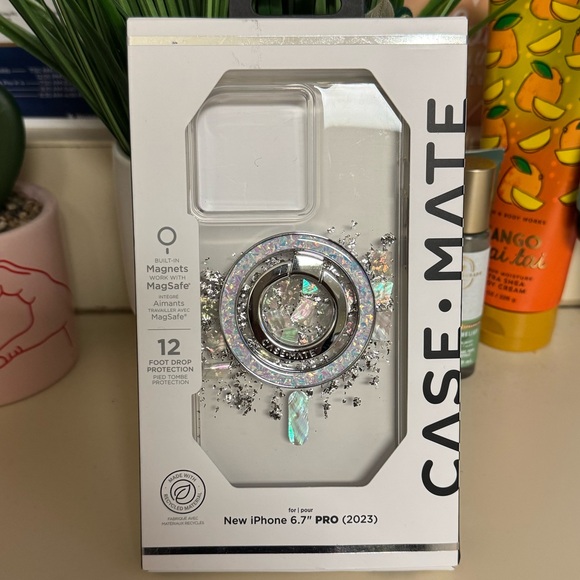 🌟BUNDLE DEAL🌟Case-Mate Touch of Pearl Case & Case-Mate Magnetic Ring Holder🌟 - Picture 5 of 16